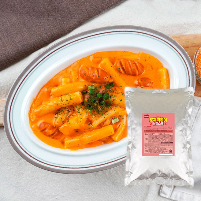 로제 떡볶이 분말 스프1kg, 1kg, 1개