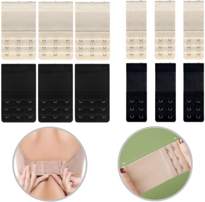 도나토르 브라 속옷 연장 후크 신축 6p