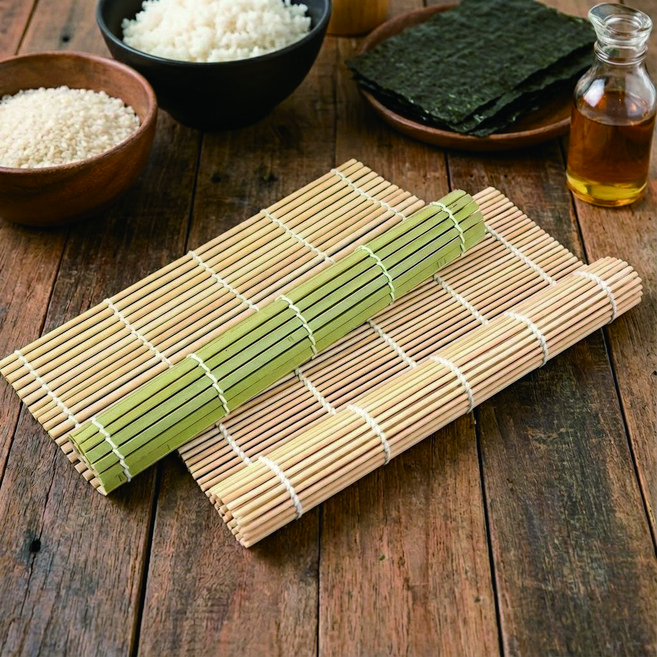 다오라 대나무김발 김밥발 자연 대나무 김밥 발 고급형 국산 압착방식 튼튼한 김싸기 밥말이 전통, 다오라 겉대, 1개