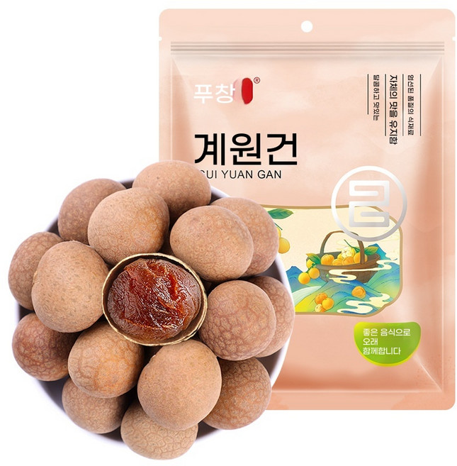 씨플 중국식품 계원 용안육 건용안, 1개, 1kg