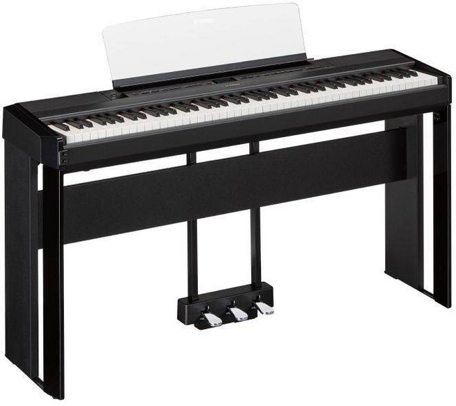 YAMAHA P515 電鋼琴 數位鋼琴 88鍵木質鍵盤：兒童啟蒙音樂教育首選, 1個, P515（黑色）, 黑色