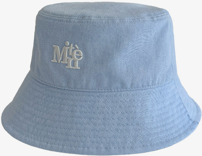 [미네티] 피그먼트 워싱 로고 버킷햇 여자 남자 벙거지 7color