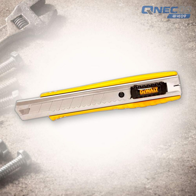 큐넥 디월트 캇타칼 DWHT10038 18mm 커터칼 종이칼 공예·사무용 절단도구