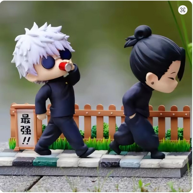 [주술회전 피규어] 고죠 게토 11cm 정품 미니에디션 Jujutsu Kaisen Satoru Gojo Geto Suguru PVC GK, 1개