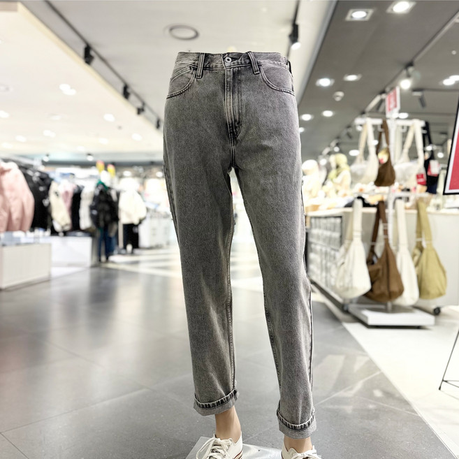 [ L E V I S ] 루즈 테이퍼 일자 핏 남성 와이드 청바지 3종 실버탭 라인 데님 질긴소재 그레이(LA7488005 ) NC강서 리바이스 무료배송~!!