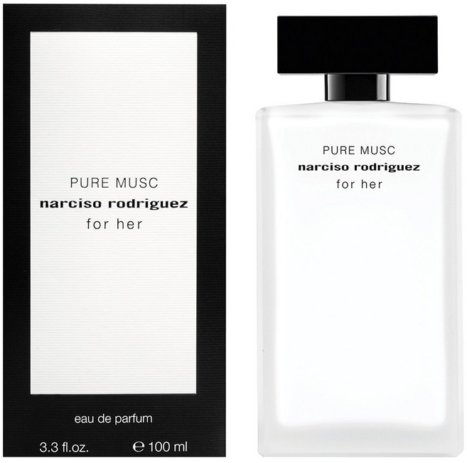 narciso rodriguez 나르시스 로드리게즈 포 허 퓨어 머스크 EDP 나만알고싶은 향수, 50ml, 1개