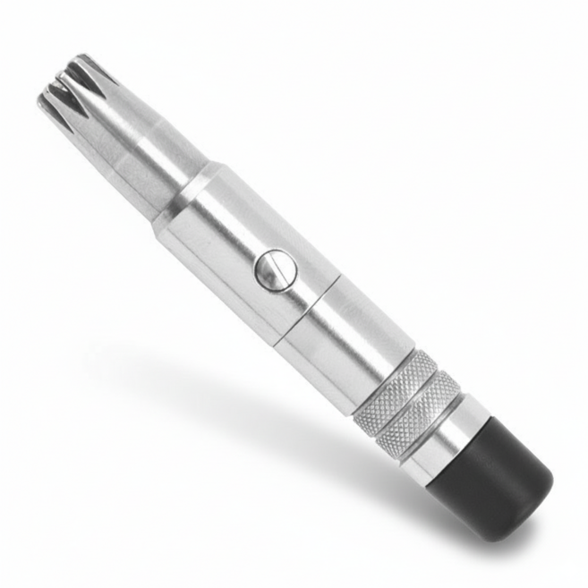 [괴물절삭력] 수동 초미니 코털제거기 남녀공용, 1개, WNF스텐실버