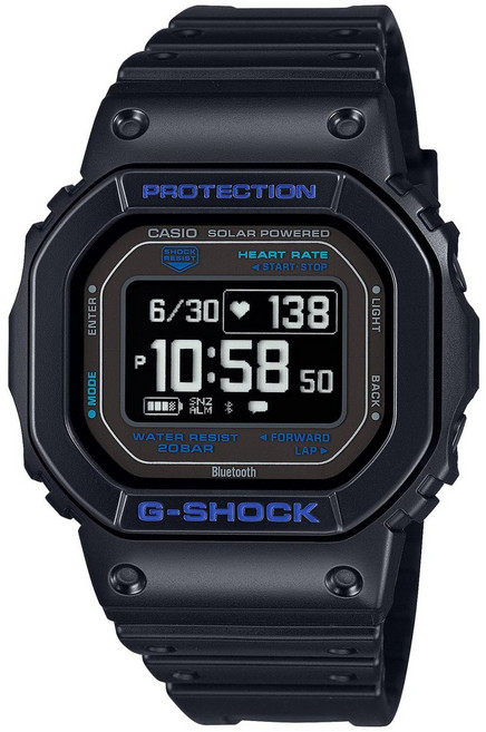 G-SQUAD Bluetooth DW-H5600-1A2JR [카시오] 손목시계 지쇼크 심박계 탑재 맨즈