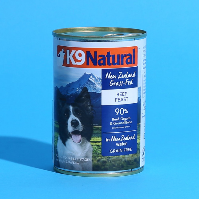 K9 내추럴 강아지 습식 캔, 370g, 1개, 소