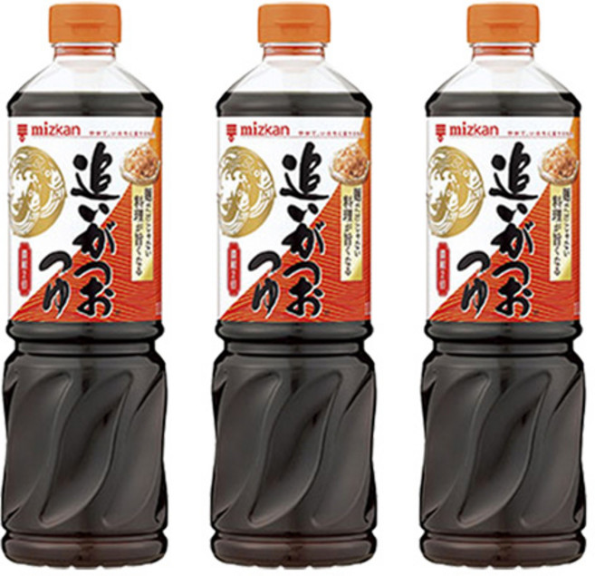 미즈칸 오이가쓰오 쯔유, 1L, 3개