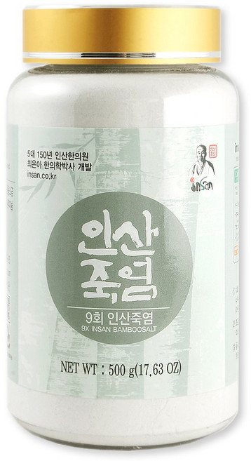 인산죽염 구운소금, 500g, 1개
