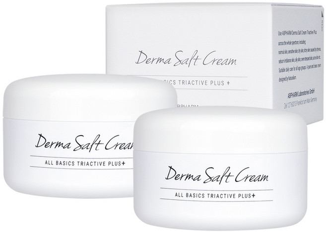 에이비팜 더마 솔트크림 트리액티브 플러스, 50ml, 2개