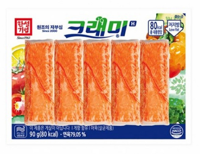 한성기업 크래미(H) 90g 10개, 32개