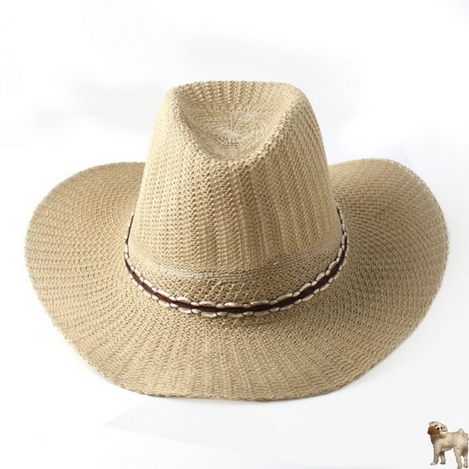 꿀이맘 카우보이 니트 모자 남성용 여름모자