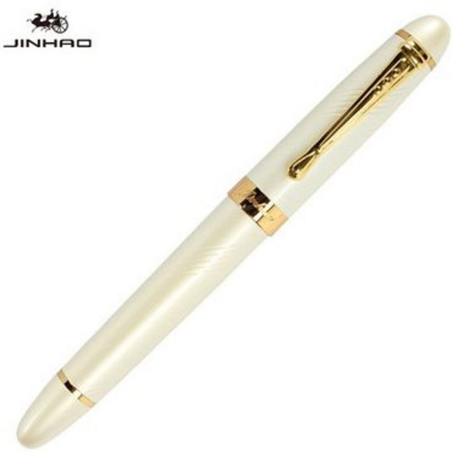만년필 볼펜 펜 진하오 X450 M닙 레드, 공식 표준 패키지, 스파이럴실버, EF 무문자 0.45mm 펜+심플박스