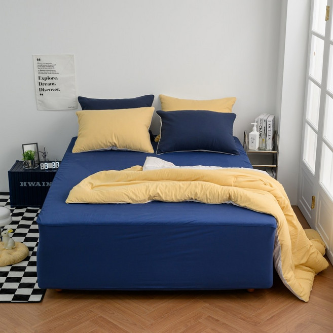 슬리안 높은 국산 순면 매트 매트리스 침대 커버 시트