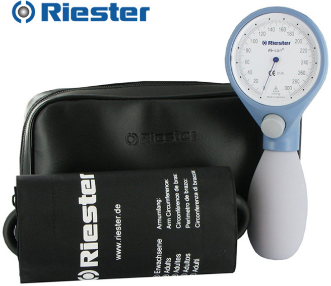 [Riester] 리에스타 Ri-san 원핸드 메타혈압계 - 독일제, 1개