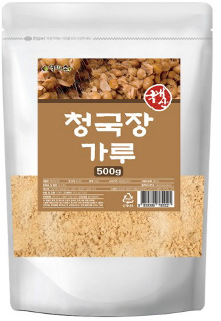 엄마애손 국내산 청국장 가루 분말, 1세트, 500g