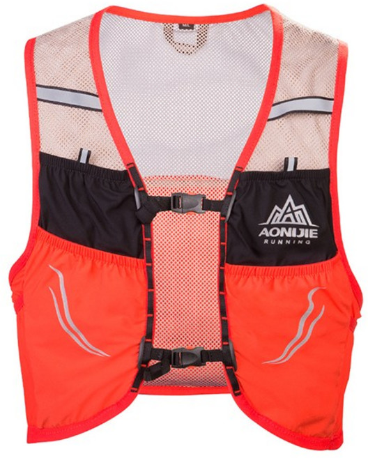 오니지 초경량 트레일러닝조끼 베스트 2.5L 클래식 V32, 오렌지 레드, 1개