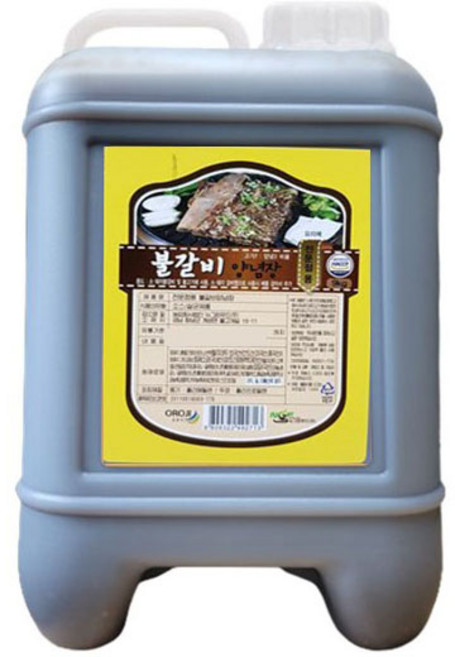 뉴그린 전문점용 불갈비 양념장 9kg 업소용 석갈비 불판갈비 소스, 1개