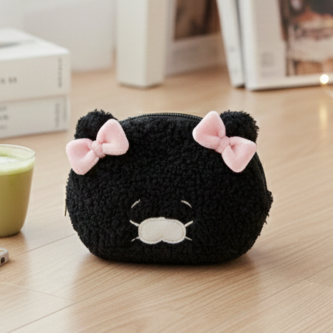 블랙 춘식이 파우치 인형 블랙춘 카카오프렌즈 선물