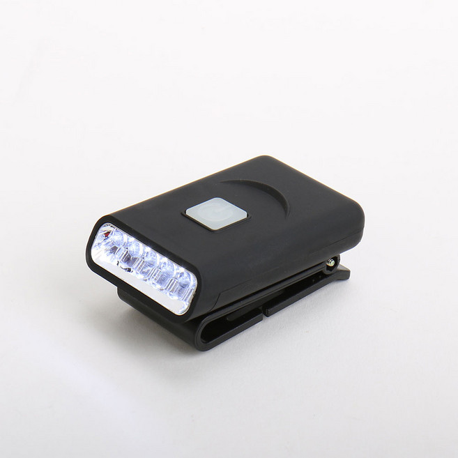 G-016 캡라이트 충전식랜턴 모자랜턴, 블랙, 1개