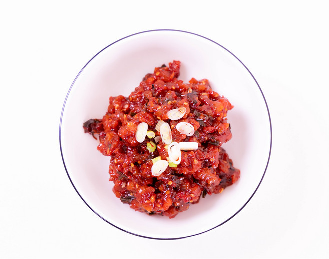 [바다한줌] 비빔낙지젓 제대로 만든 비빔젓 저염 국내 제조 젓갈, 1개, 500g