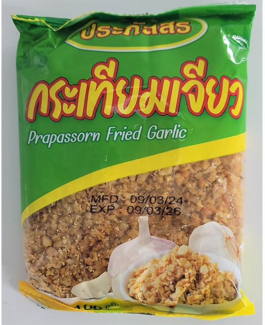 THAILAND [태국 후라이드갈릭] 튀긴마늘 Fried Garlic worldfood, 1개, 100g