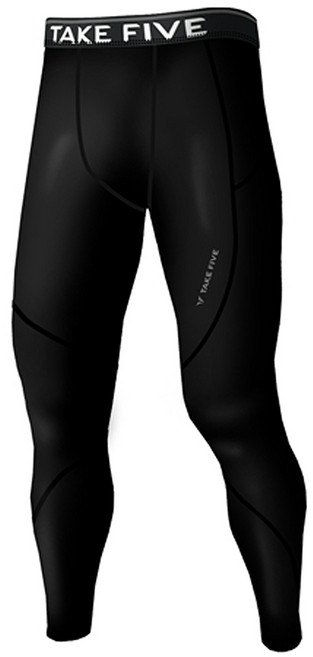테이크파이브 9부 기능성 타이즈 남자 스포츠 레깅스 러닝 팬츠