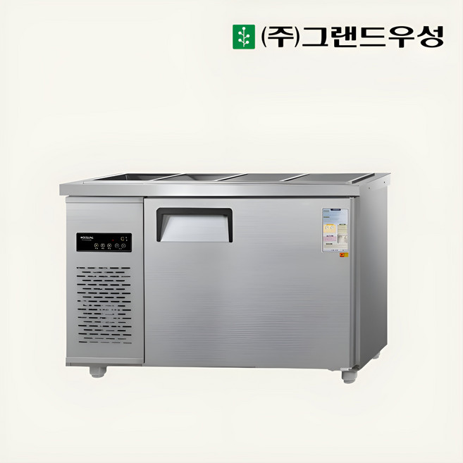 우성 1200 업소용 반찬냉장고 폭500 내부스텐 CWSM-120RB(D5)
