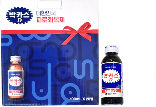 박카스디 선물용, 20개, 100ml