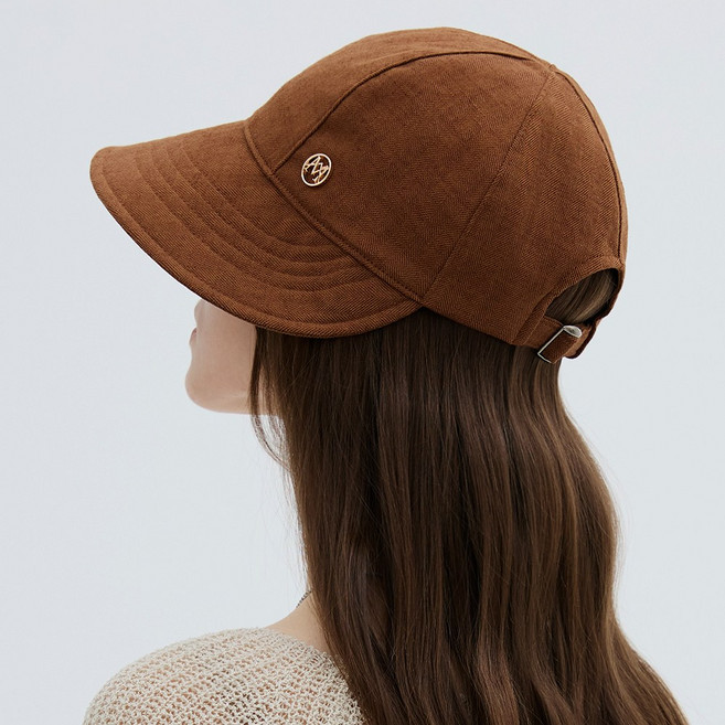 [미네티] 벨크로 린넨 여성버킷햇 여름모자 챙넓은모자 벙거지 모자 보닛햇 국산