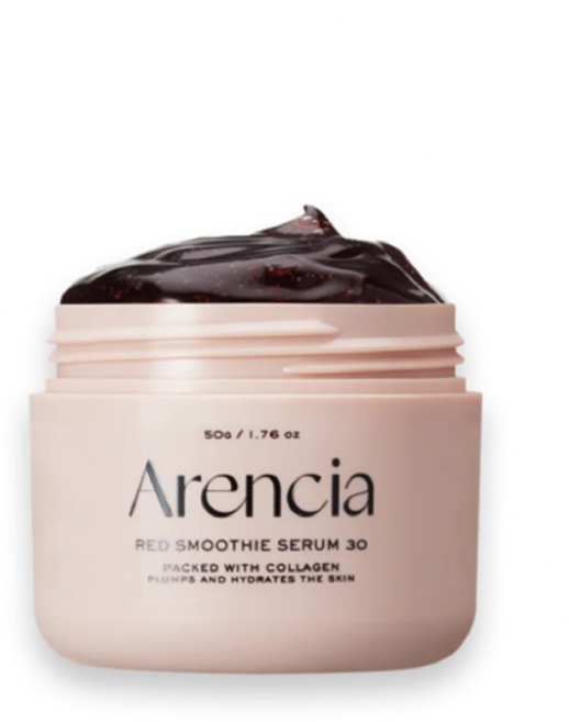 Arencia 紅潤柔滑精華液 膠原蛋白複合配方 深層保濕緊緻 展現年輕光澤, 50g, 1件