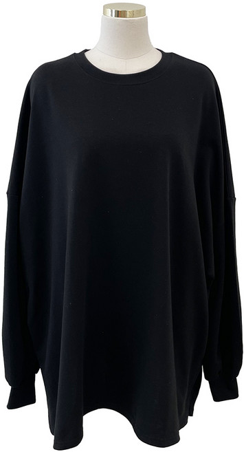 라라콩 빅사이즈 히트 무지 데일리 맨투맨