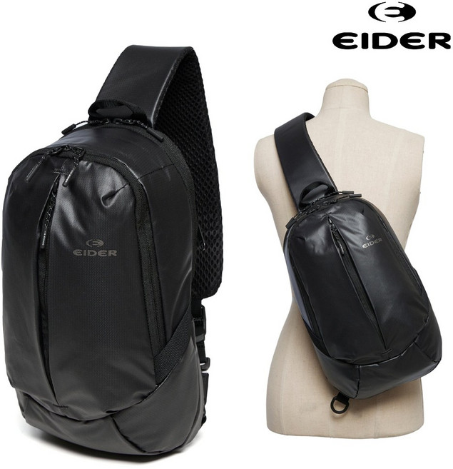 [아이더] *이월상품* 단열구조의 아이스테크 원단으로 보냉 기능 탁월한 워크닉 슬링백 L (검정)