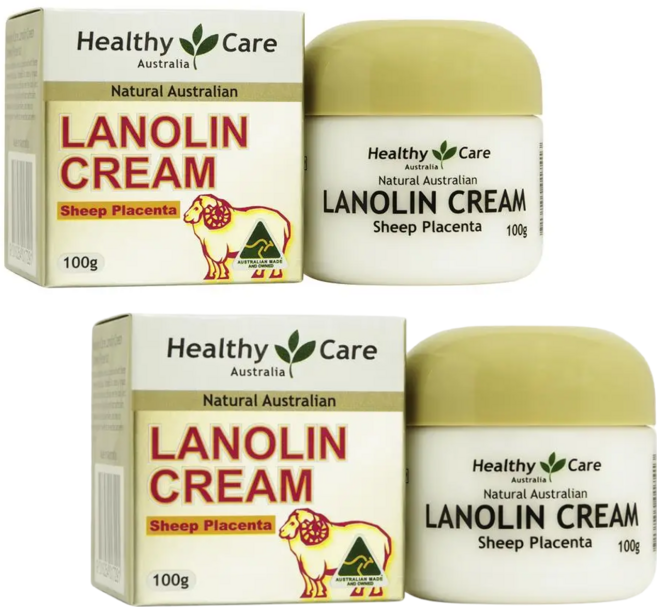 호주 양태반크림 헬시케어 라놀린 크림 100g, 2개
