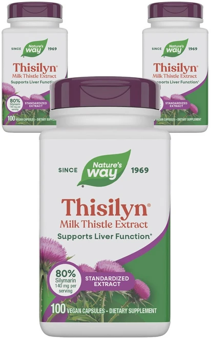 네이쳐스웨이 시슬린 리버 서포트 포뮬러 베지테리안 캡슐, 100정, 3개 - 쿠팡