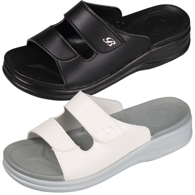 완소유니폼 발이편한 이중쿠션 간호사 벨크로슬리퍼 간호화