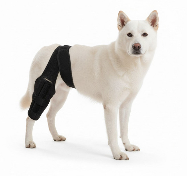 모카네코 강아지 슬개골 관절 다리 보호대, 1개, 92g