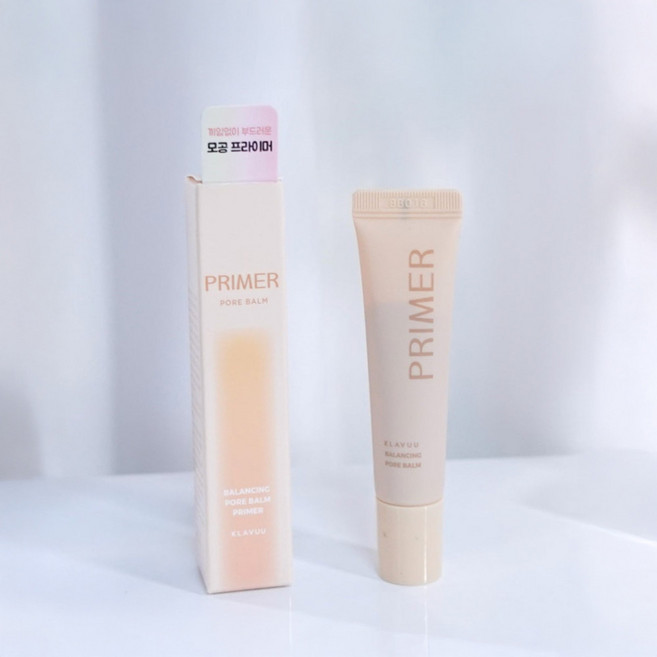 KLAVUU 貝殼光柔順毛孔妝前乳 控油打底, 1個, 毛孔柔焦-10ml-一入