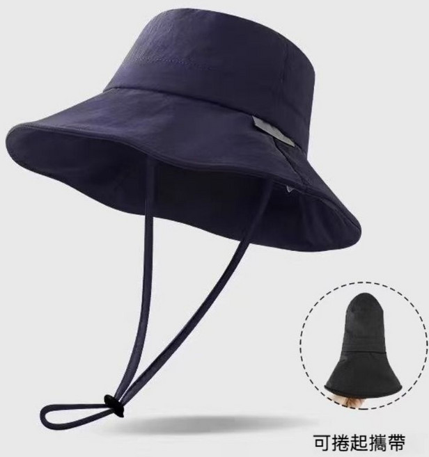 專業防曬 登山奔尼帽 夜間反光條 四季款