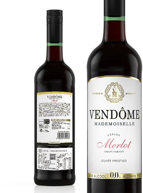 VENDÔME 梵多美 無酒精紅酒, 1個, 750ml
