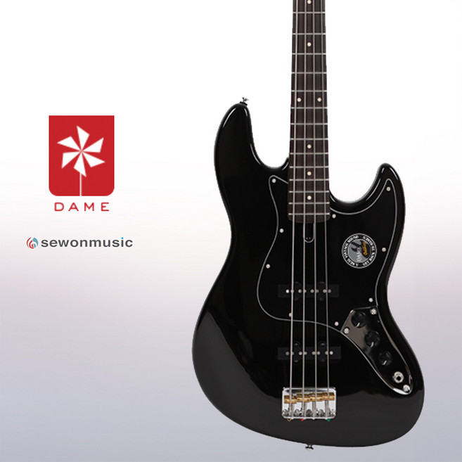 데임 베이스기타 VS5 재즈베이스 7가지 색상, BK, 1개