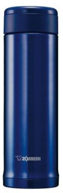 象印 不鏽鋼真空保溫瓶 500ml SM-AGE50 保溫杯 保冷杯, 藍色, 1個