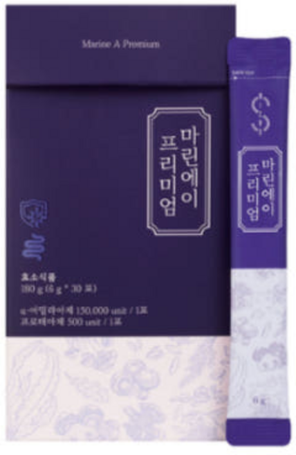 중앙미생물연구소 마린에이 효소 프리미엄, 1개, 30포, 180g