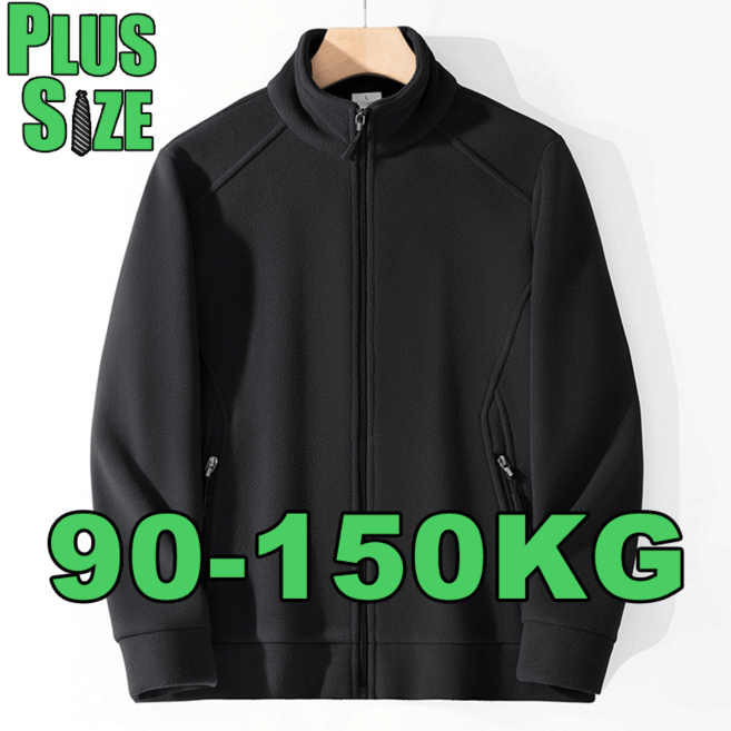 빅사이즈 남성자켓 6XL 7XL 8XL 9XL 코르덴 남자아우터 남성봄 가을자켓 90-150KG 집업 플리스 자켓 라지남자자켓