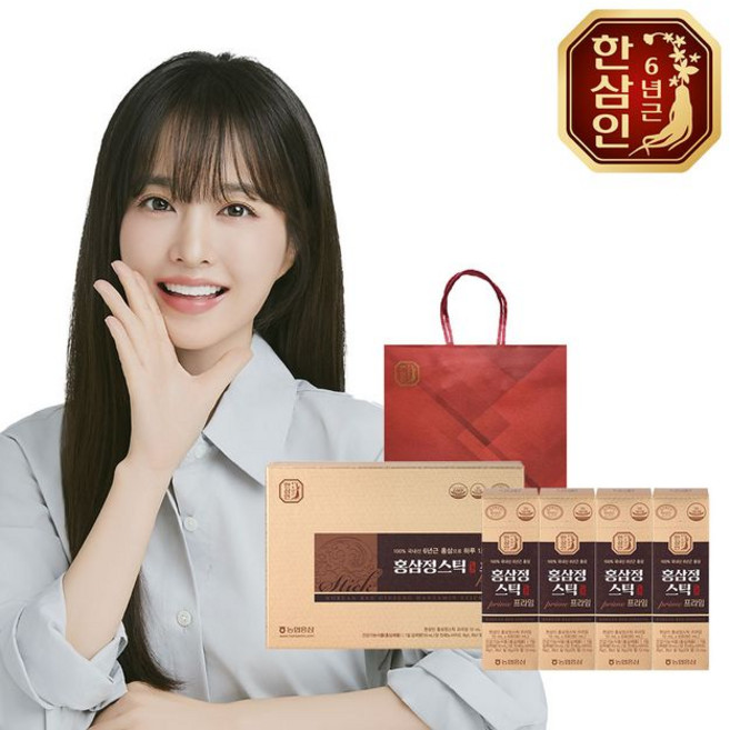 한삼인 홍삼정스틱 프라임, 4개, 320ml