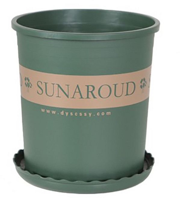 한가득마켓 플라스틱화분 10개, 그린