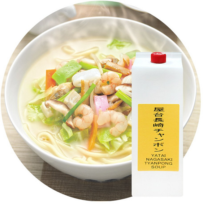 지케이푸드 야타이 나가사끼 짬뽕스프 1.8L 일본짬뽕 일본라면 라멘 일식소스 업소용, 1개