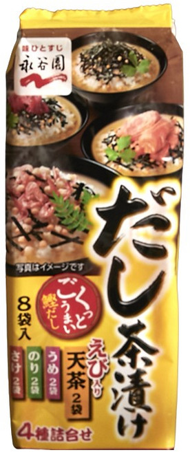 나가타니엔 다시차즈케 4가지맛 48g, 6개